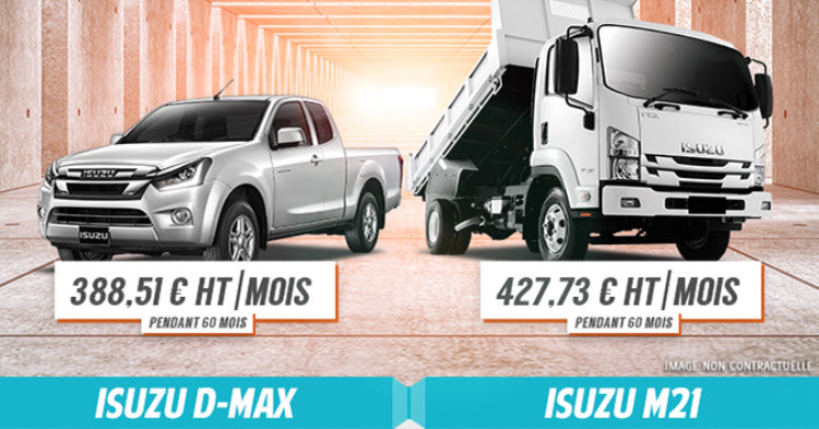 PickUp et camion benne à prix extra avec ECOFIP Réunion