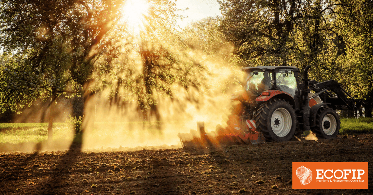 Exploitant agricole, achetez votre équipement à taux privilégié avec Ecofip.GF !