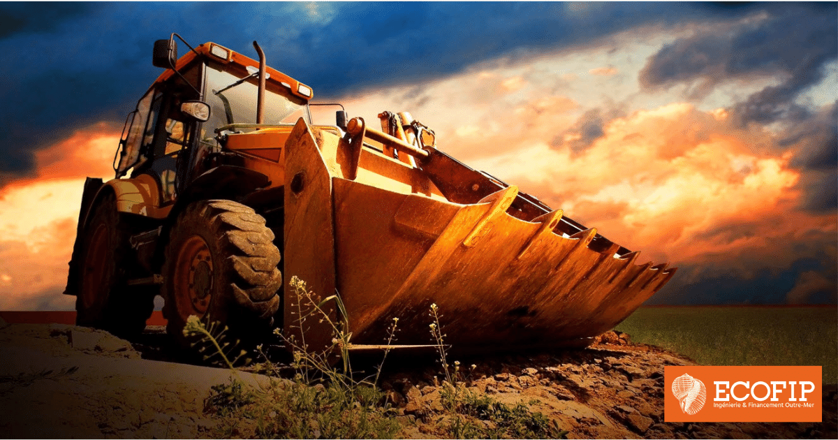 Exploitant du BTP, achetez votre équipement à taux privilégié avec Ecofip NC !