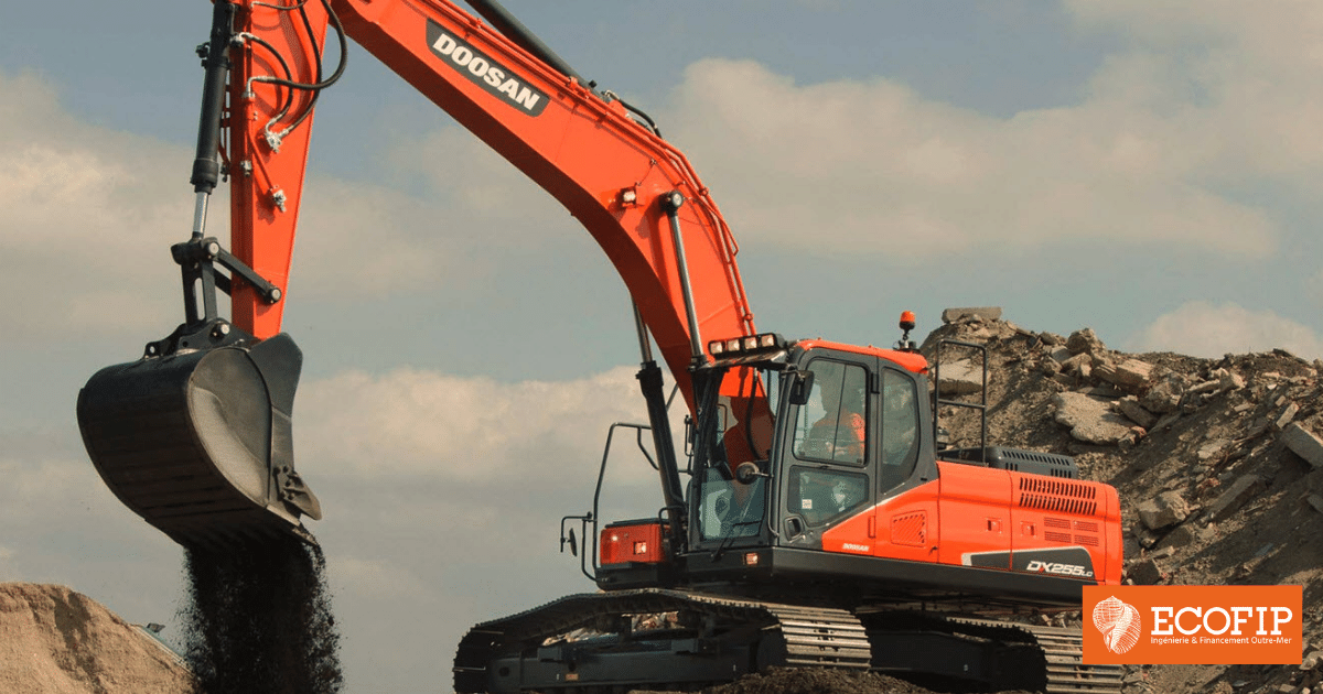 Cette entreprise de terrassement en milieu isolé renforce sa flotte d’engins - ECOFIP Guyane