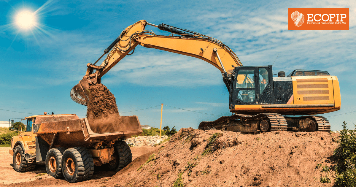 BTP, besoin d'un engin de chantier ? d'un utilitaire ? ECOFIP est votre solution de financement.