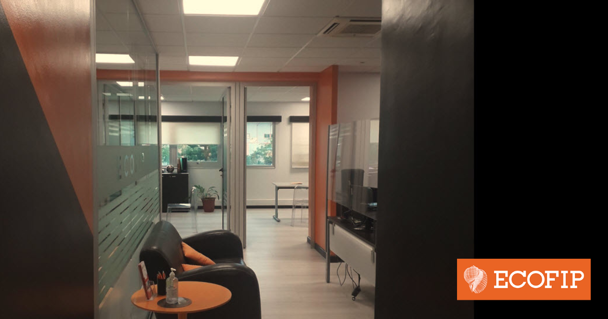 Bureaux tout neufs pour un accueil de qualité chez ECOFIP Nouvelle Calédonie.
