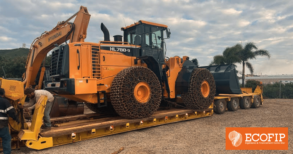 Nouvelle Chargeuse sur Pneus pour exploitation minière - ECOFIP Nouvelle Calédonie.