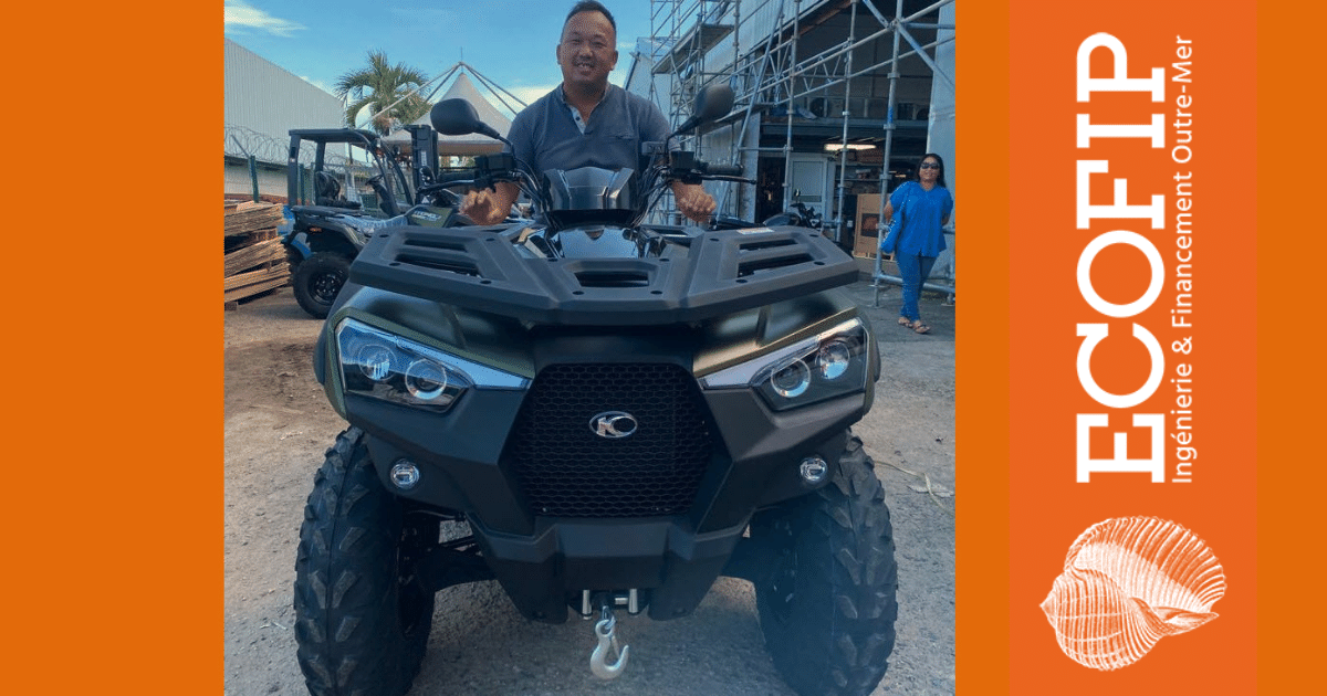 Un quad agricole neuf pour augmenter l’efficacité sur son exploitation - ECOFIP Guyane.