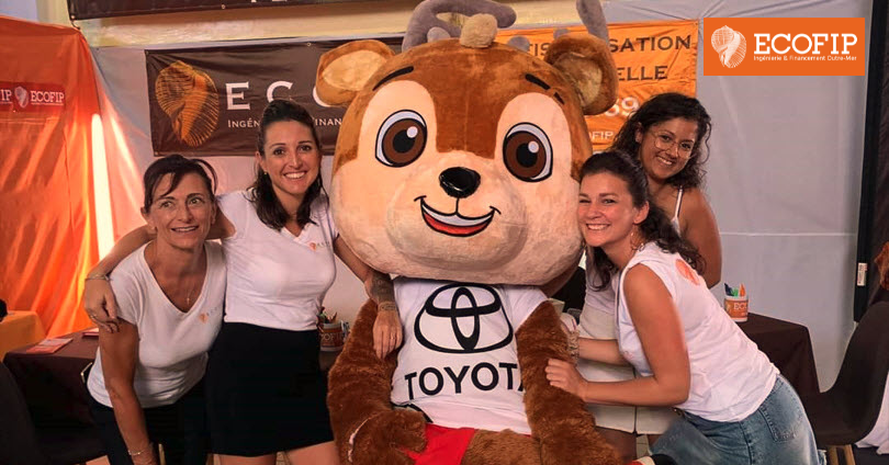 Salon TOYOTA de début Mai, ECOFIP y était - ECOFIP Nouvelle Calédonie.