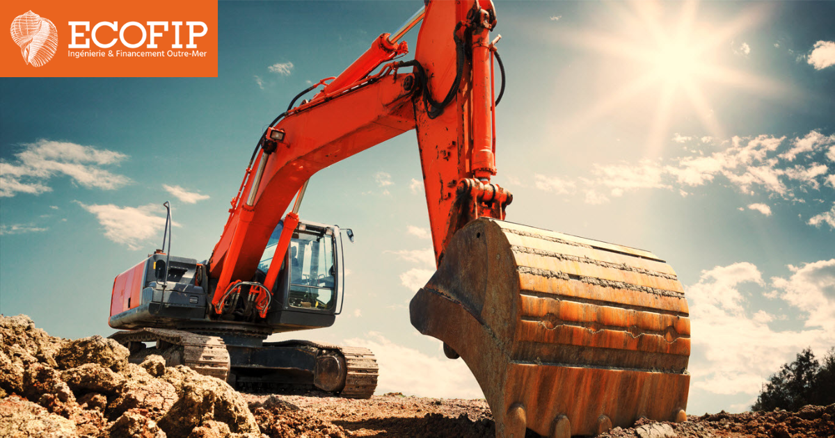 Métiers du BTP : Terrassement, VRD, gros et second œuvre - ECOFIP Martinique.