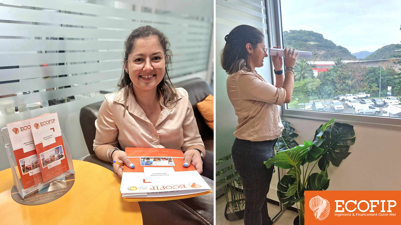 Zoom sur Traecy Moury, Commerciale chez ECOFIP Nouvelle-Calédonie