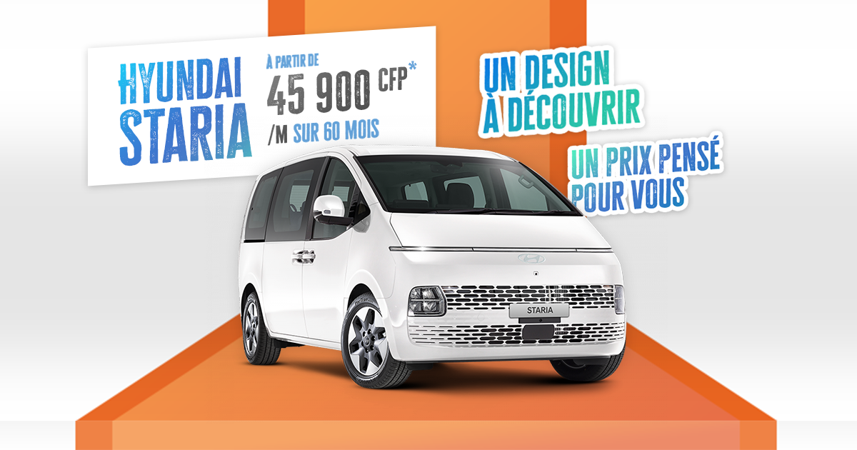 C’est la Rentrée : Offre Hyundai Staria en Défiscalisation à Saisir ! 🔥