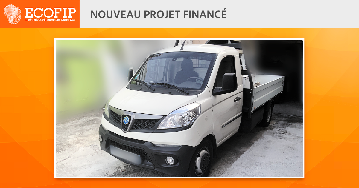 Outil de travail tout neuf en financement privilégié, pour cet entrepreneur du Petit-Bourg