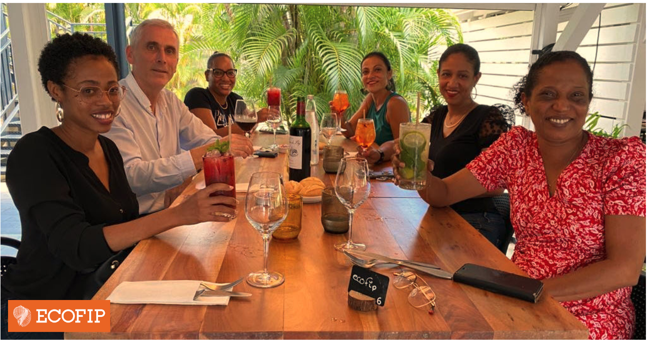 L’équipe commerciale d’ECOFIP Martinique se ressource activement ;-)