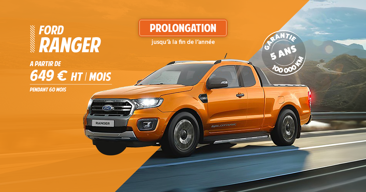 Prolongation ! Le WILDTRACK SUPERCAB est encore en Promotion chez Centre Auto & ECOFIP Martinique.