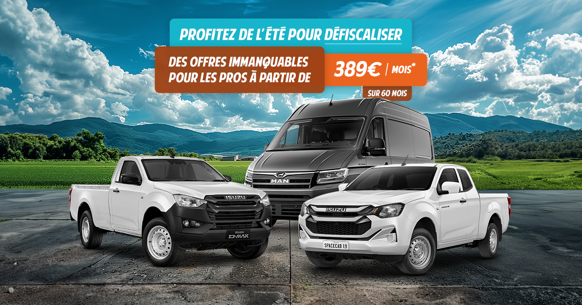 Propulsez votre entreprise avec des véhicules utilitaires à Conditions Exclusives