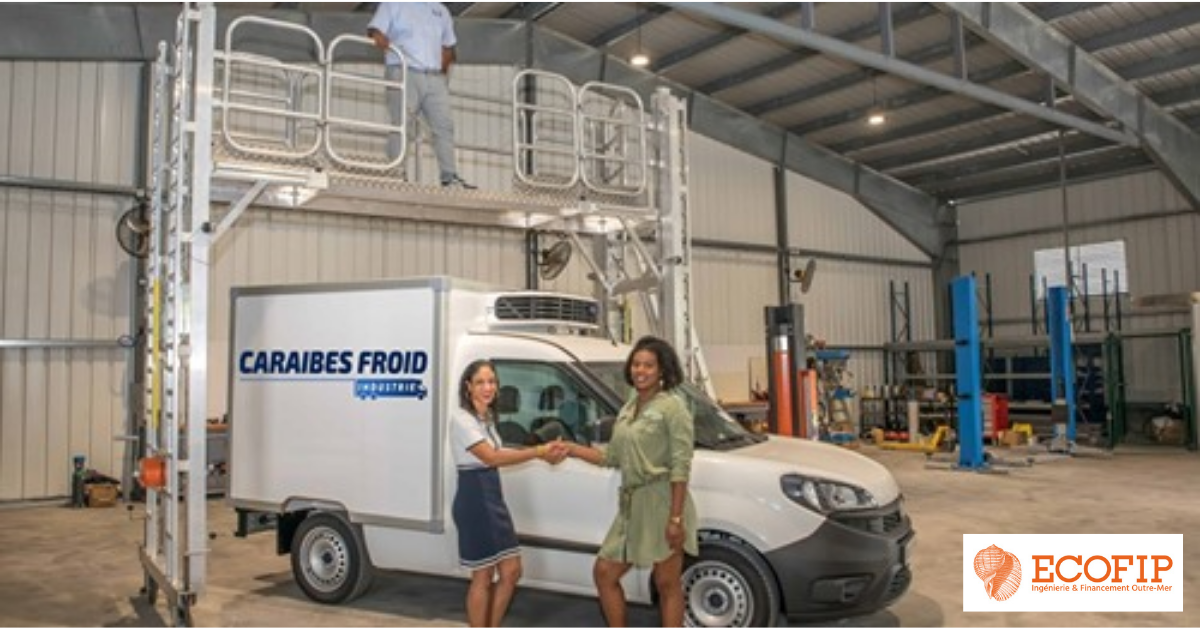 Ecofip et Caraïbes Froid Industrie : un exemple doublement gagnant pour les TPE et PME de Martinique.
