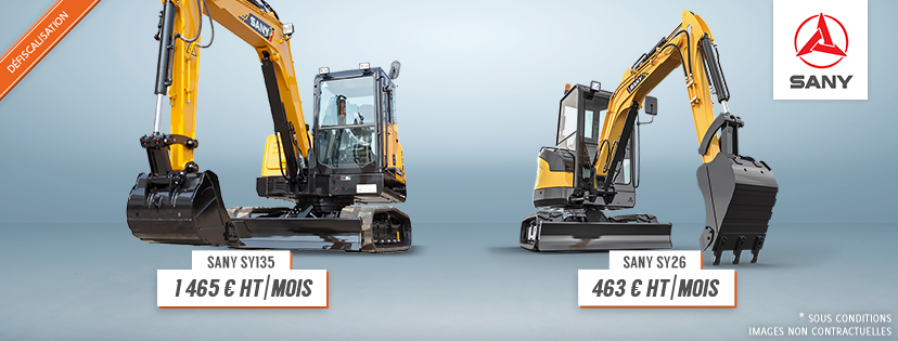 Une Mini Pelle à prix imbattable avec ECOFIP et LOCUST CARAIBES en Martinique