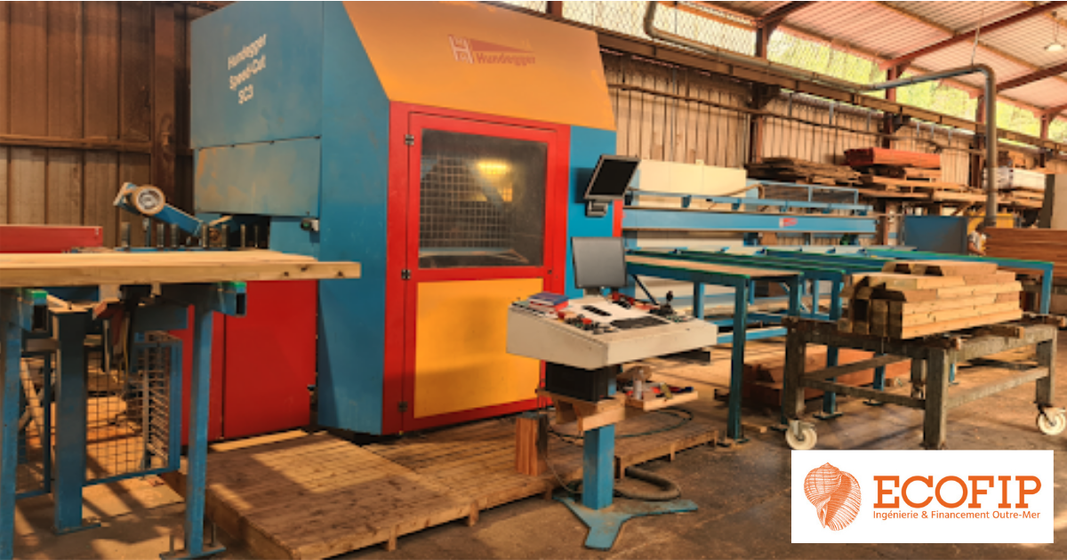 Financement d'investissement de production: encore un succès pour Angel Construction Bois, avec ECOFIP défiscalisation Martinique.