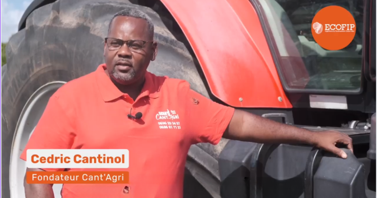 Grâce à ECOFIP Outre-Mer, un agriculteur a pu obtenir l’aide financière nécessaire pour acquérir son matériel et développer son activité.