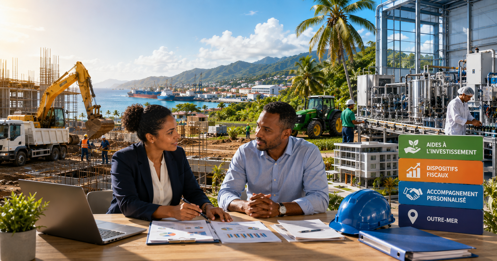 Aides à l’investissement en Outre-Mer : quels dispositifs pour accompagner les entreprises ? | ECOFIP Outremer